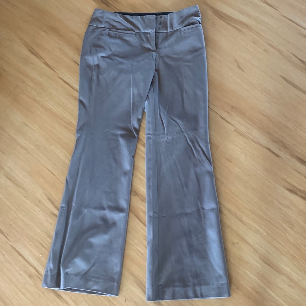 Beige/Taupe Express Editor Wide Leg Pants